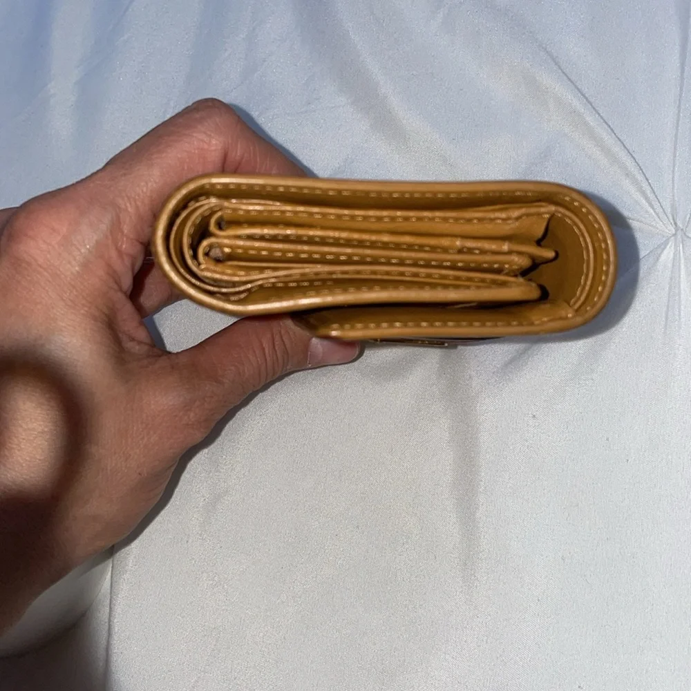MCM Visetos Short Trifold Wallet